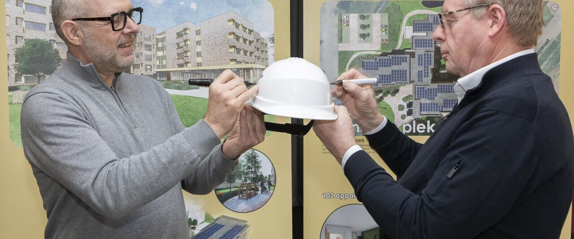 Ondertekening bouwovereenkomst