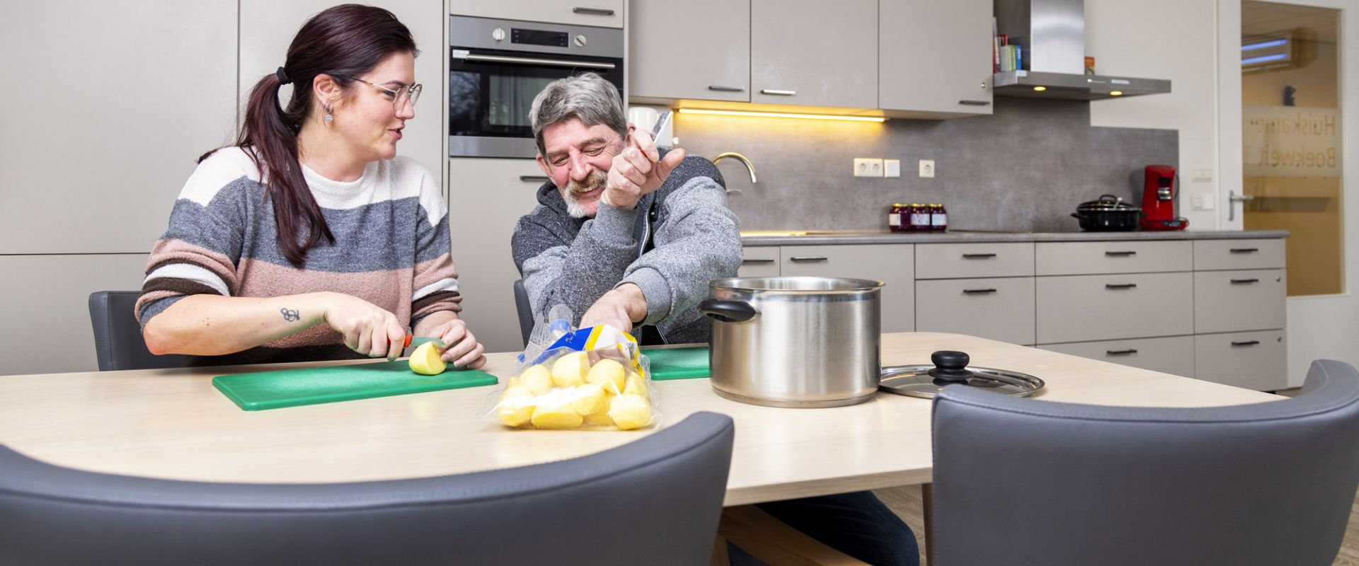 Samen koken in Veltman