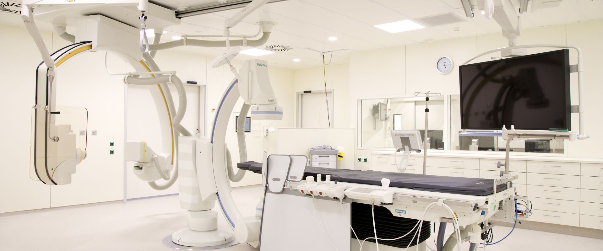 hartkatheterisatiekamer in het ziekenhuis