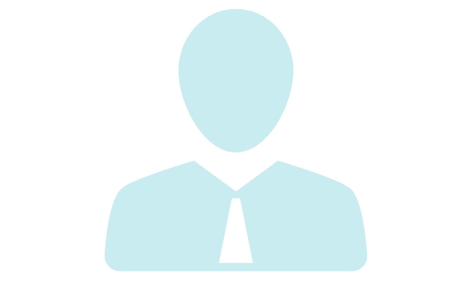 Icoon persoon met stropdas