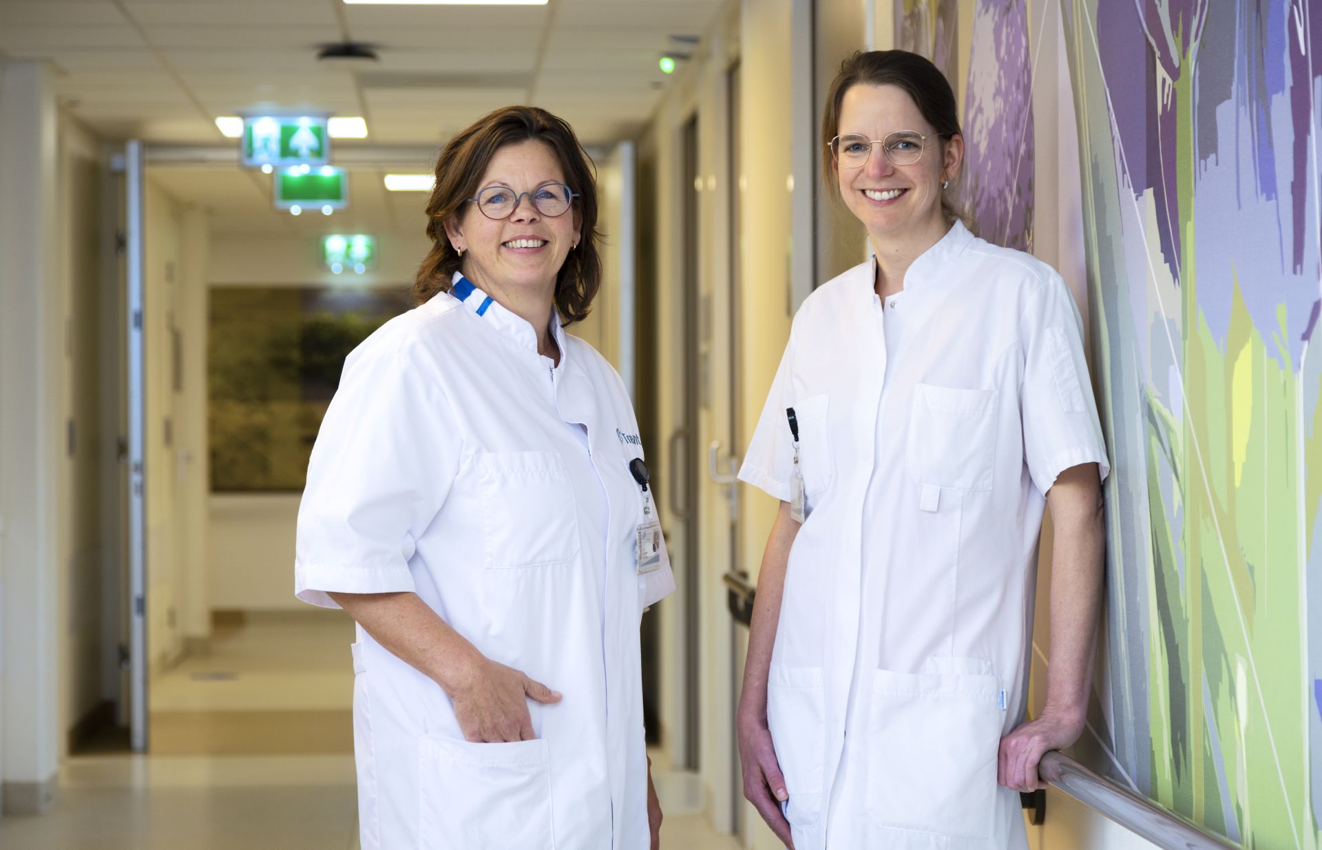 Gynaecologen Ruth Elberink en Sietske Gaykema