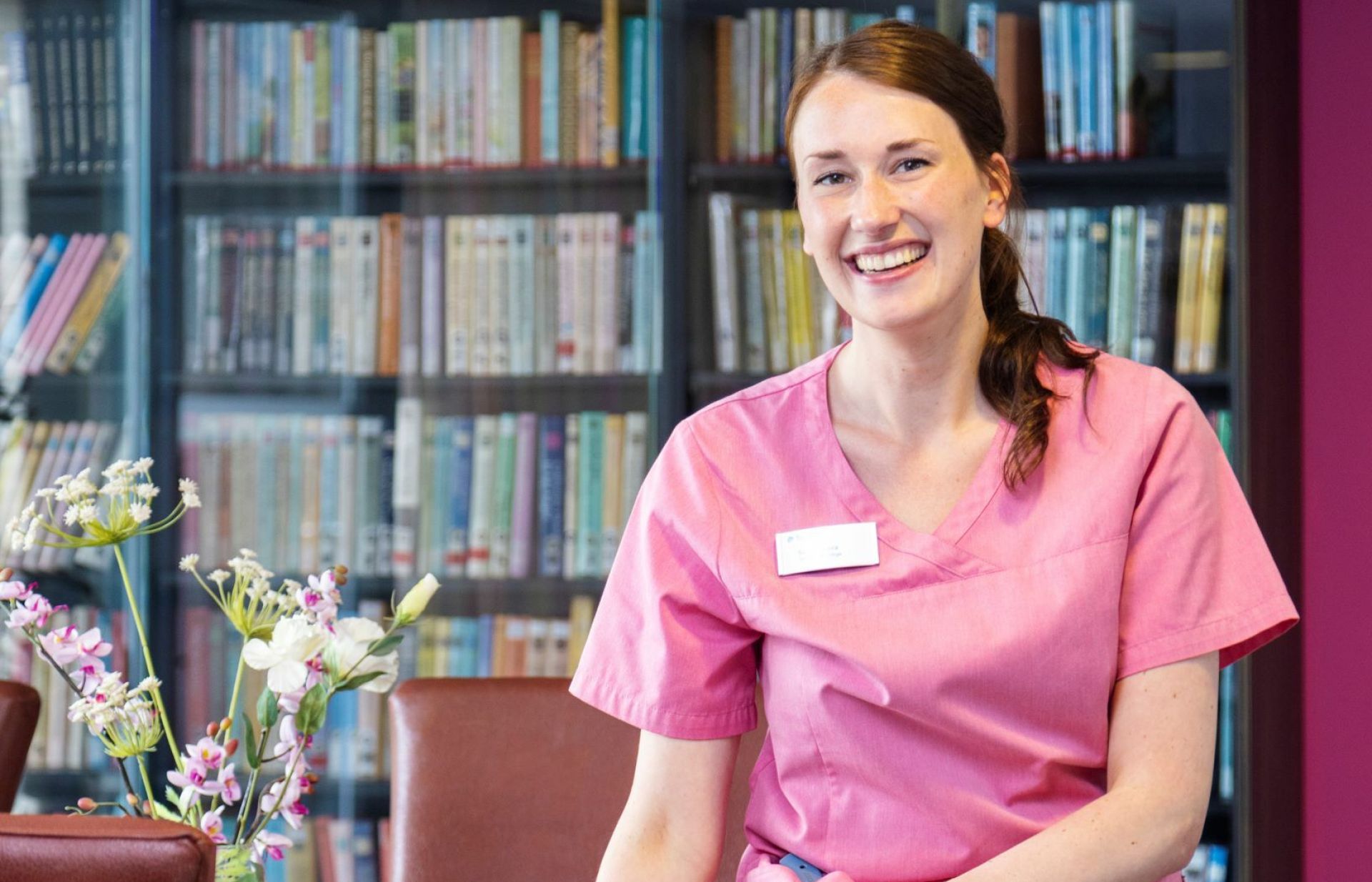 Sanne Schra is verpleegkundige Geriatrie en Gerontologie