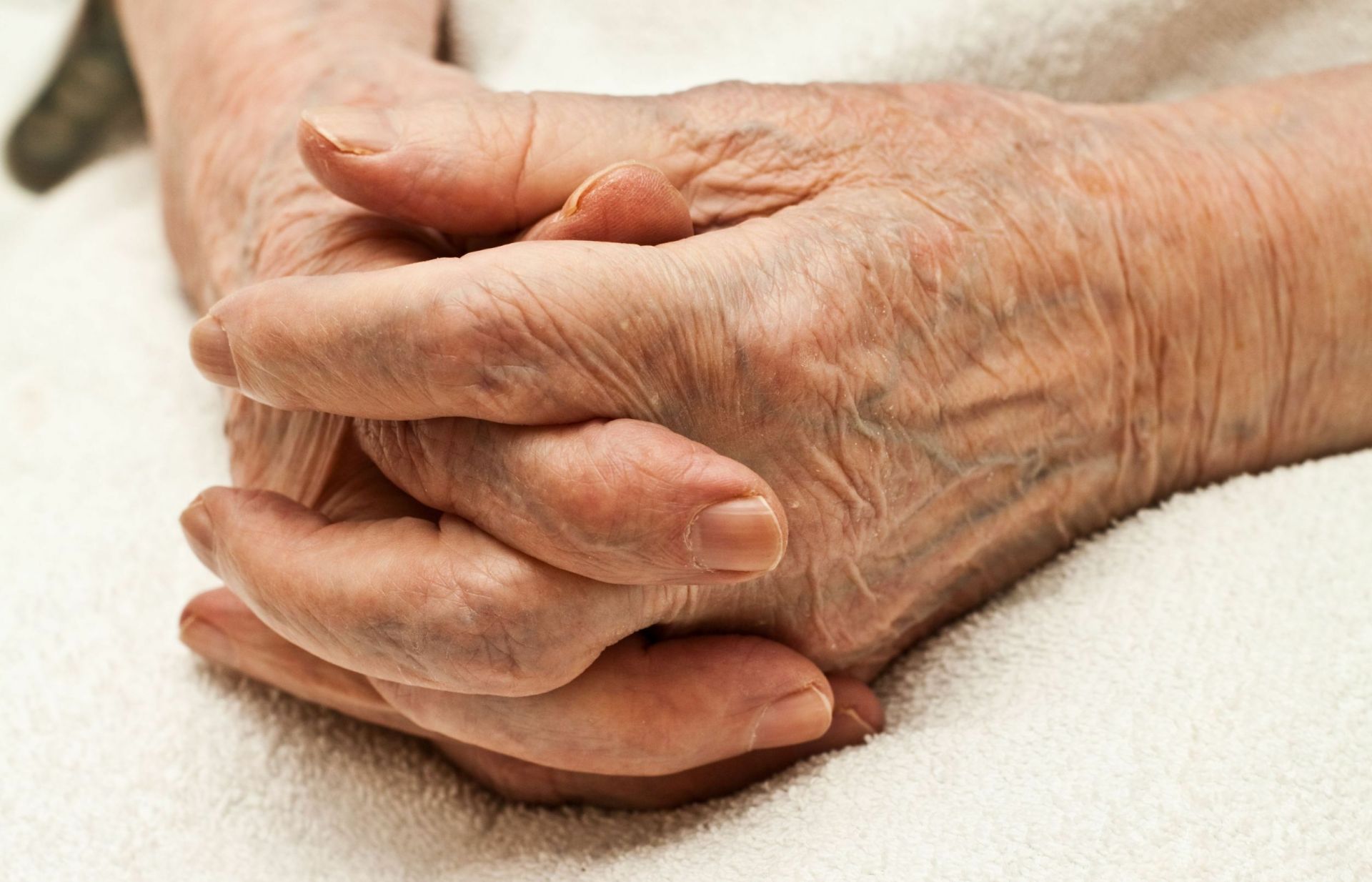 Gevouwen handen