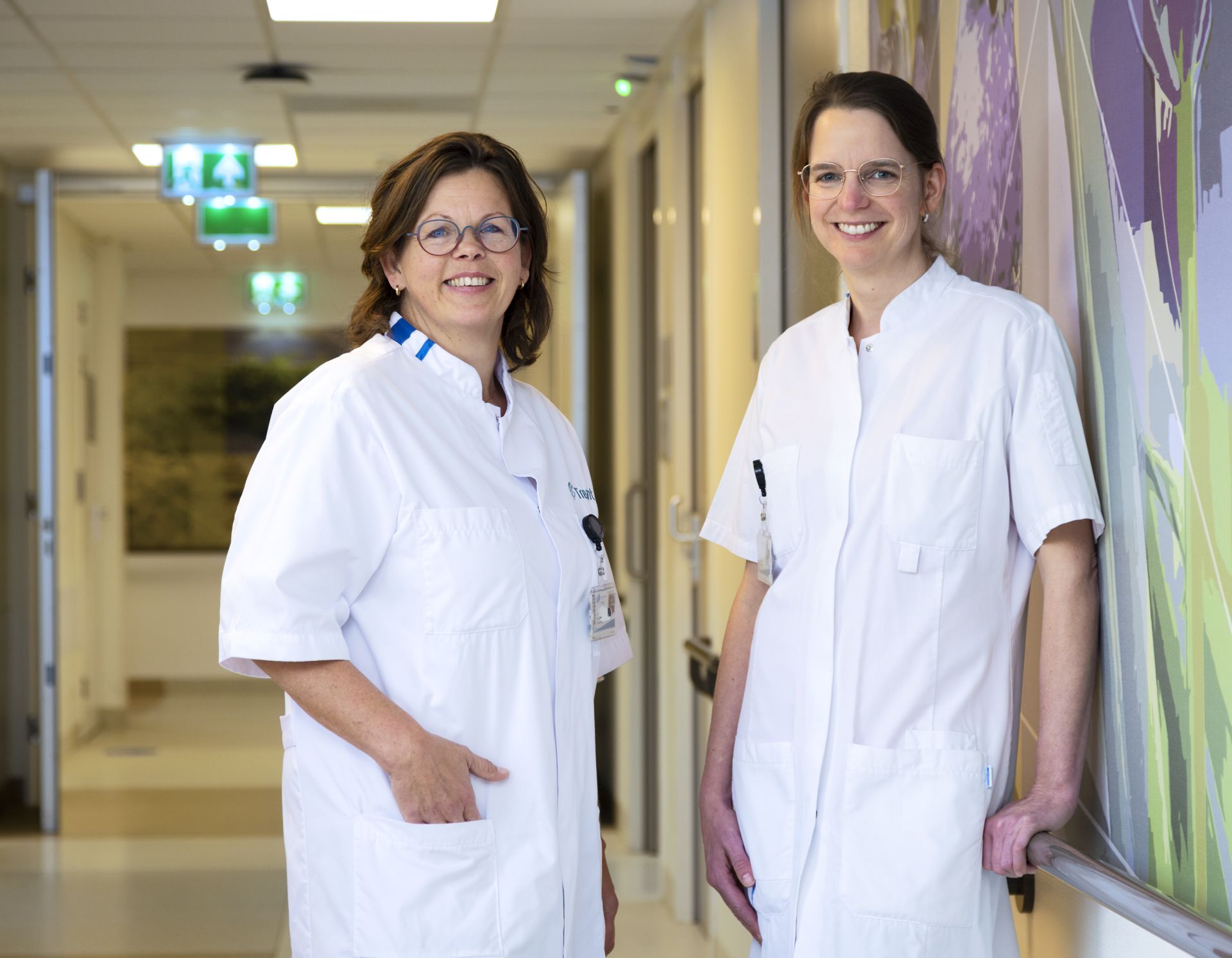 Gynaecologen Ruth Elberink en Sietske Gaykema