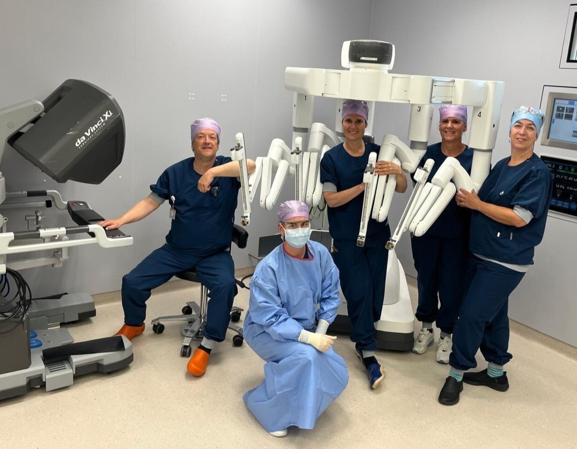 OK team Da Vinci Robot poliepen darmkanker nieuwe operatietechniek operatiekamer
