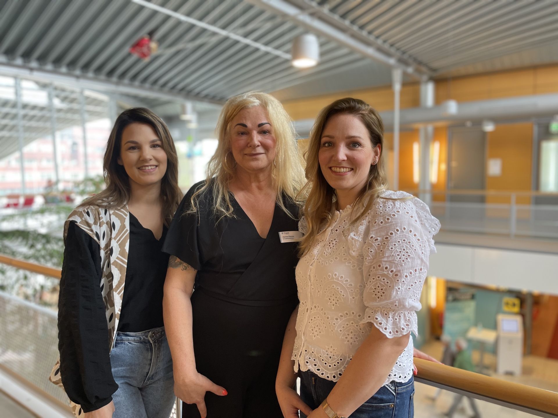 Moeder en twee dochters werken allen bij Treant