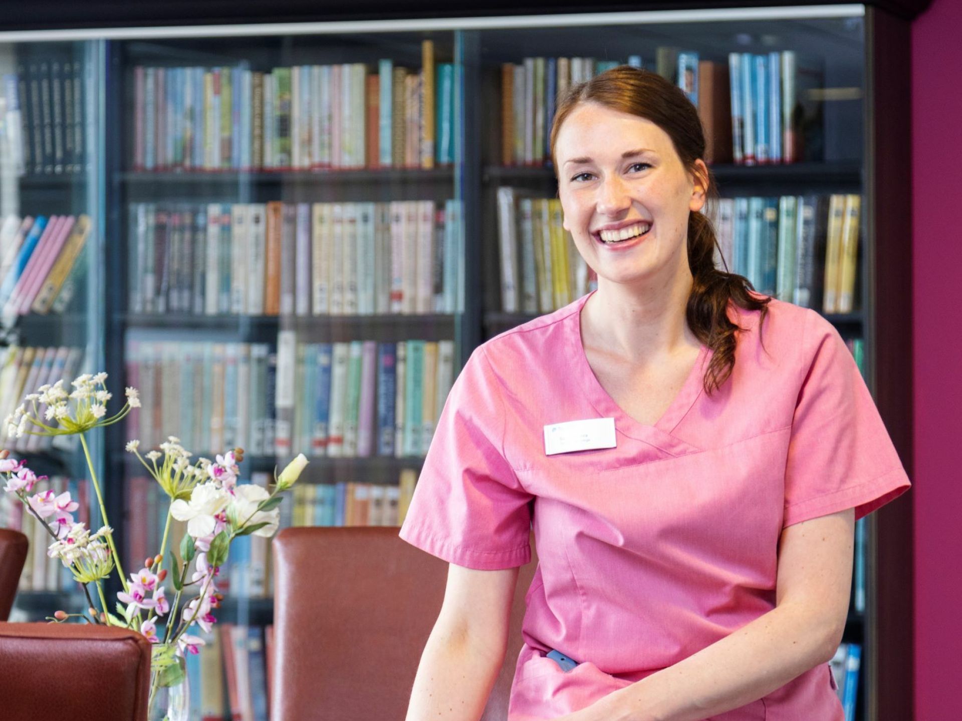 Sanne Schra is verpleegkundige Geriatrie en Gerontologie