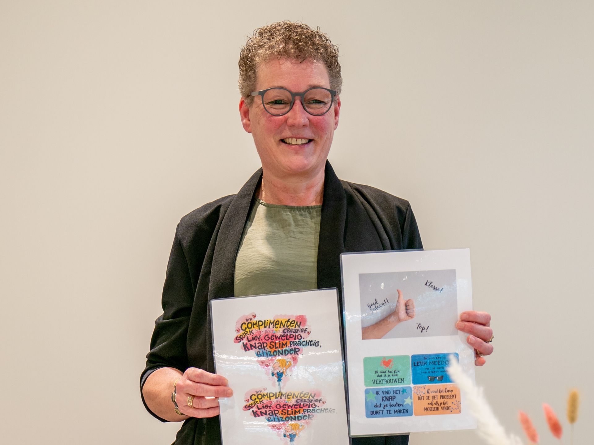 Riette Leffers geeft de workshop creatief leven