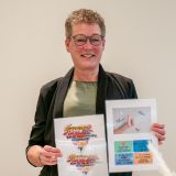 Riette Leffers geeft de workshop creatief leven