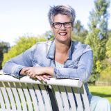 Riette Leffers geeft de workshop creatief leven