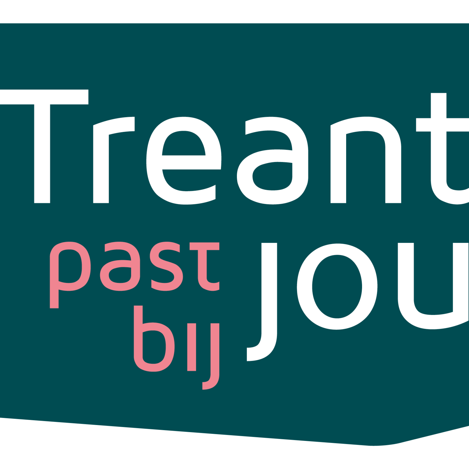 Logo van Treant met de tekst "Past bij jou".