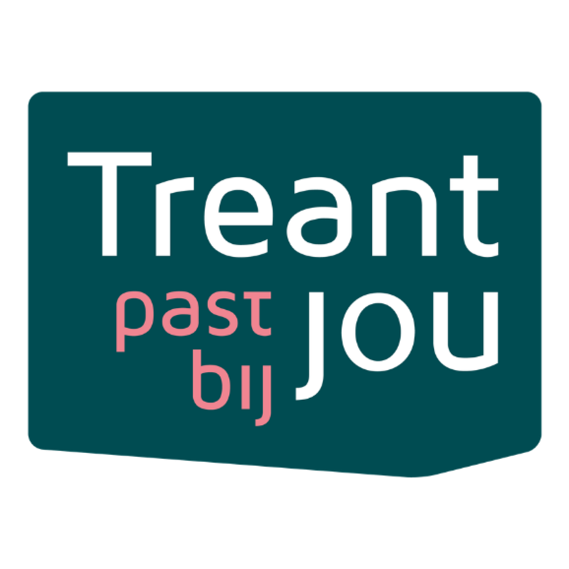 Logo van Treant met de tekst "Past bij jou".